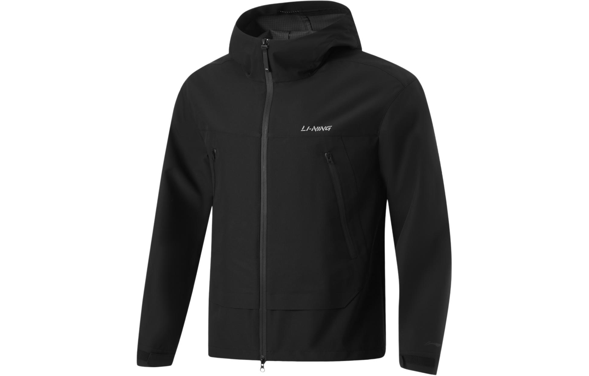 Li-Ning Lotus Leaf Water-Resistant Jacket Black AFDU689-8