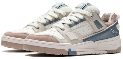 李宁低帮鞋 '米白蓝' AGCR297-7 Lookbook 李宁低帮鞋 '米白蓝' AGCR297-7