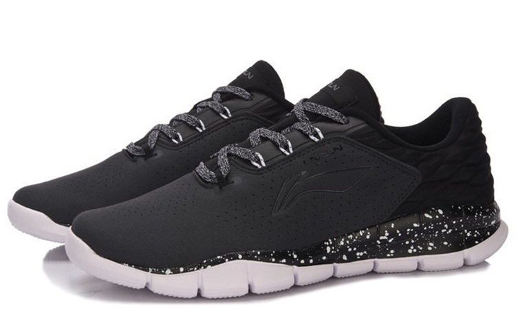 Lookbook Li-Ning Baskets Basses ''Noir Gris'' ARKM023-5