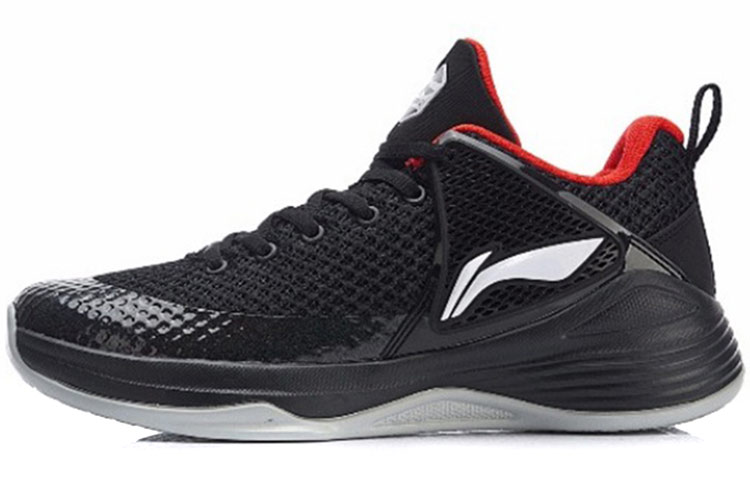 Li-Ning Low-Top Black/Red ABPN011-2