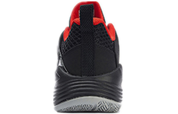 Shop Li-Ning Baskets Basses Noir/Rouge ABPN011-2