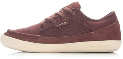 Li-Ning Low-Top Casual Skate Shoes 'Red Brown' ACEJ015-1 Li-Ning Low-Top Casual Skate Shoes 'Red Brown' ACEJ015-1