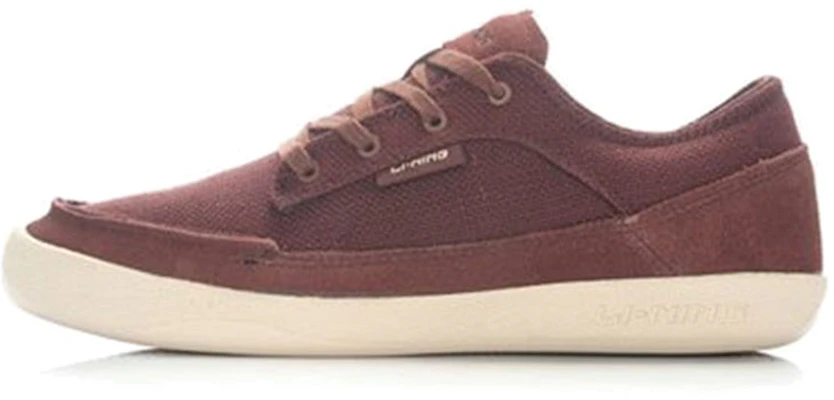 Li-Ning Low-Top Casual Skate Shoes 'Red Brown' ACEJ015-1 Buy Li-Ning Low-Top Casual Skate Shoes 'Red Brown' ACEJ015-1