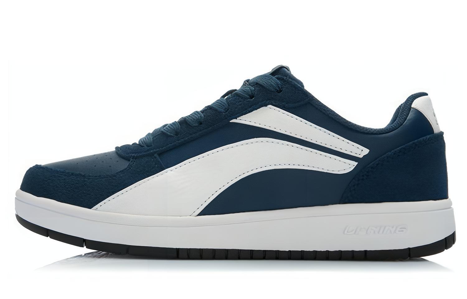Li-Ning Low-Top Skate Shoe 'Navy Blue' ALCJ131-1