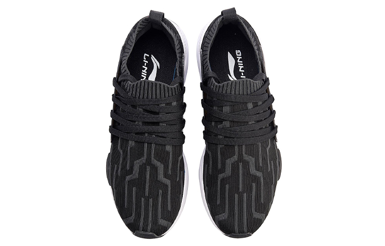 Shop Li-Ning Low ''Standaard Zwart'' ''Qing Cheng'' AGLN083-4