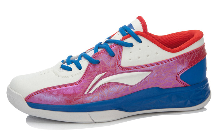 Lookbook Li-Ning Kasut Bola Keranjang 'Merah Putih Biru' ABPL031-4