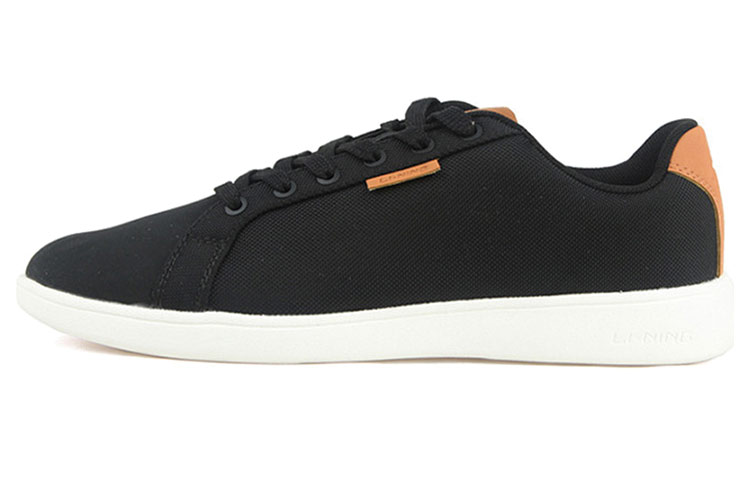 Buy 李宁低帮休闲滑板鞋‘黑色’ ALCH107-2