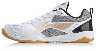 Li-Ning Ma Long Signature Table Tennis Shoes 'White Black' APTP001-4 Li-Ning Ma Long Signature Table Tennis Shoes 'White Black' APTP001-4