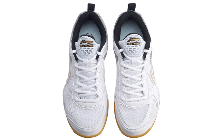 Purchase Li-Ning Ma Long Signature Table Tennis Shoes 'White Black' APTP001-4
