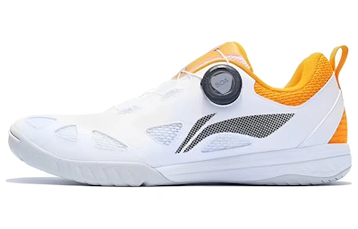 Li-Ning Mage Pro Table Tennis Shoes 'White Orange'