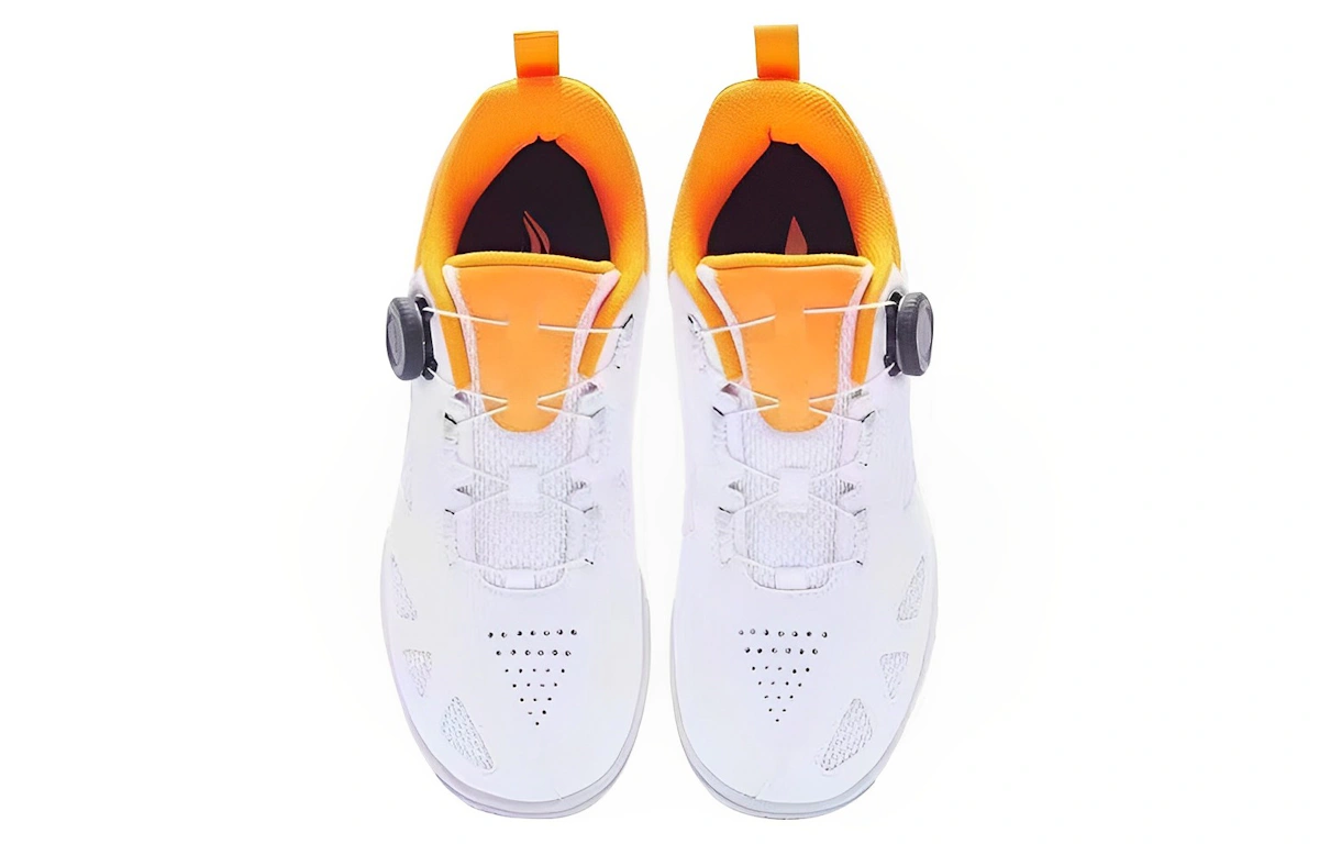 Li-Ning Mage Pro Table Tennis Shoes 'White Orange'
