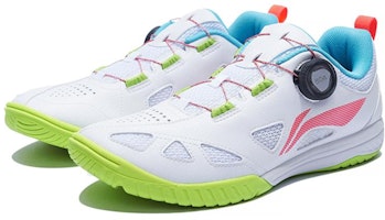 Sepatu Tenis Meja Li-Ning Mage Pro 'Putih Pink Hijau' APTT001-1 Lookbook Sepatu Tenis Meja Li-Ning Mage Pro 'Putih Pink Hijau' APTT001-1
