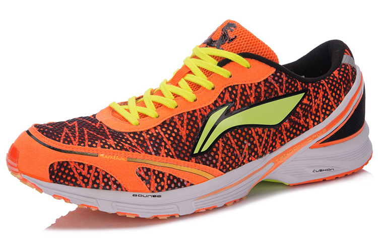 Order Li-Ning Marathon ''Tiger Symbol National Games Schwarz Orange'' AJJM011-1