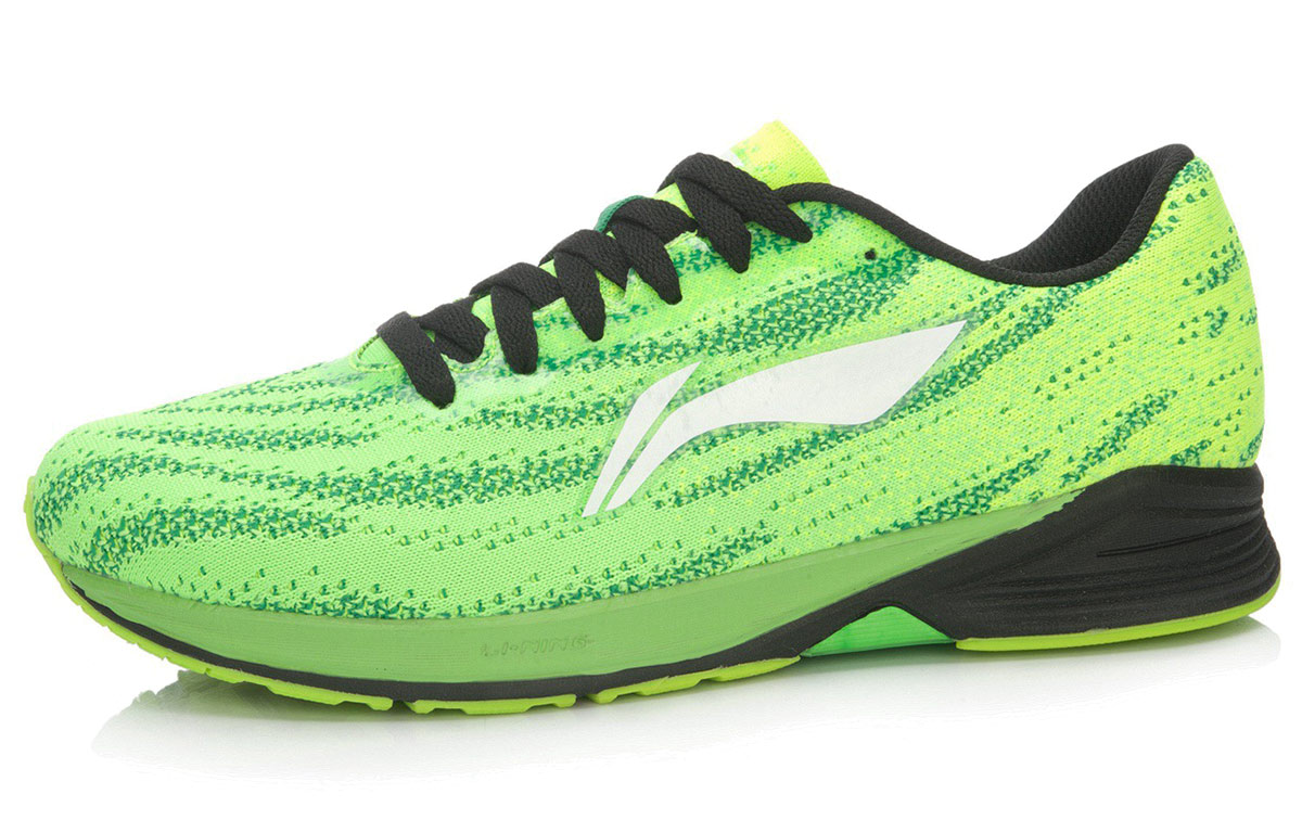 Order Li-Ning Marathon Chaussures de Course Légères ''Vert Noir'' AJJL001-1