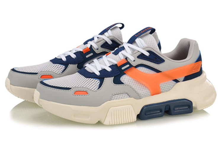 Lookbook Li-Ning Mark ''Grau Orange'' AGLP039-4
