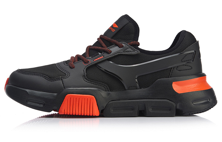 Li-Ning Mark Classic Leisure Low 'Black Red'