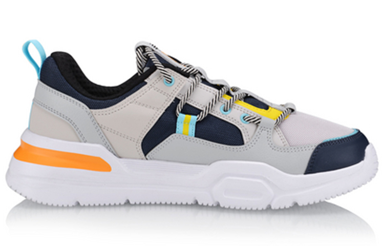 Order Li-Ning Mark Lite ''Grijs Blauw Geel'' AGCQ039-4