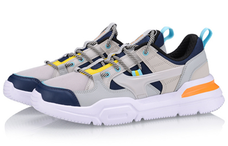 Lookbook Li-Ning Mark Lite ''Grijs Blauw Geel'' AGCQ039-4