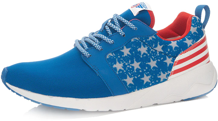 Li-Ning Série Marvel ''Bleu Rouge Blanc'' ARLL007-4 Order Li-Ning Série Marvel ''Bleu Rouge Blanc'' ARLL007-4