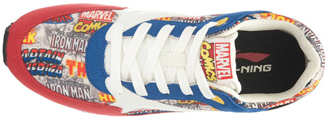 Li-Ning Série Marvel ''Rouge Bleu Noir'' ALCK141-1 Lookbook Li-Ning Série Marvel ''Rouge Bleu Noir'' ALCK141-1