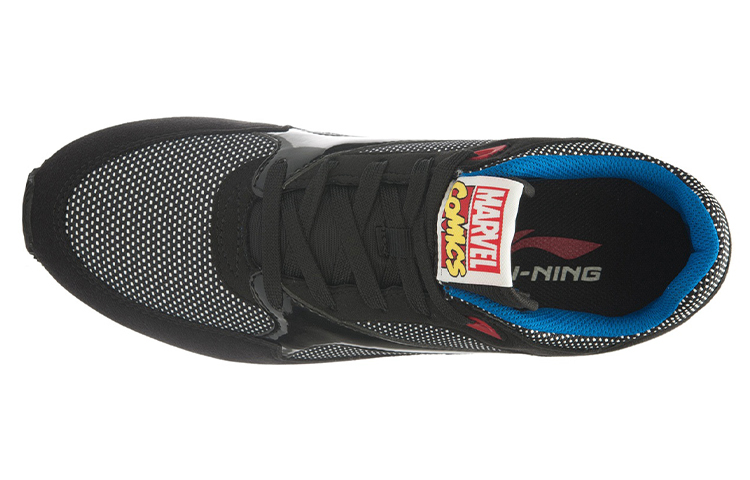 Lookbook Li-Ning Série Marvel Noir Gris ''Ghost Rider'' ALCK141-4