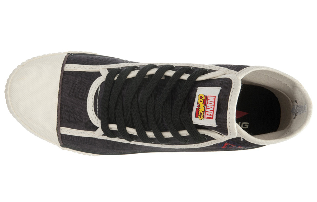 Lookbook Li-Ning Série Marvel Noir Blanc ''Ghost Rider'' ALAK089-5
