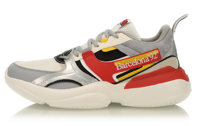 Li-Ning Medalist 92 'Grey White Red' AGLP083-1