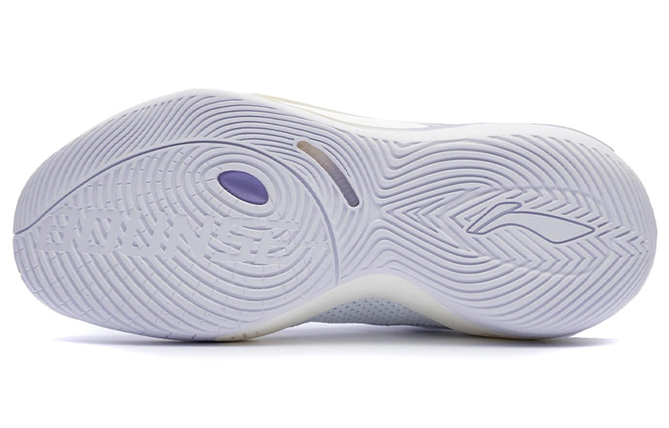 Shop LiNing李寧 魅影 防滑耐磨減震 低筒 籃球鞋 標準白