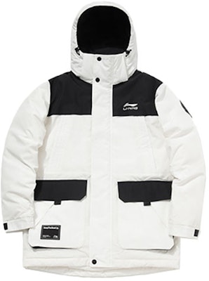 리닝 미드 렝스 후드 다운 자켓 윈터 화이트 AYMQ219-1 Buy 리닝 미드 렝스 후드 다운 자켓 윈터 화이트 AYMQ219-1