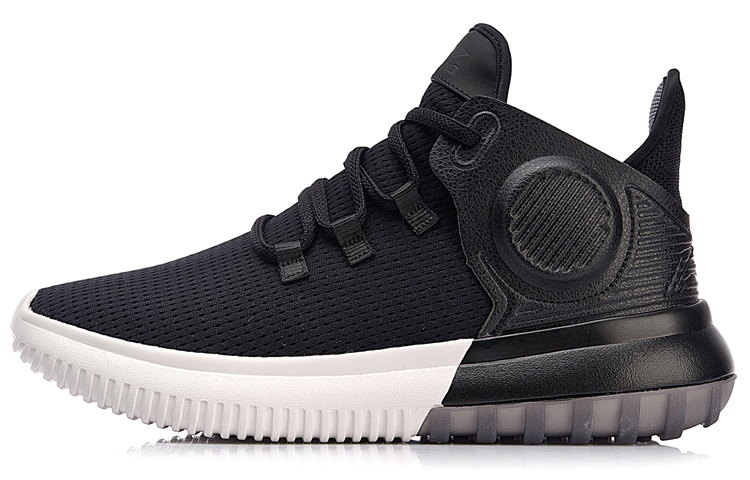 Li-Ning Mid-Top Basketball 'Black' AGBN013-1