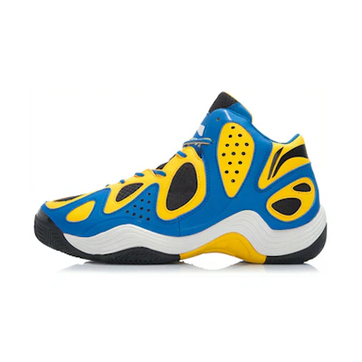 Li-Ning Mid-Top Basketball 'Blue White Black'