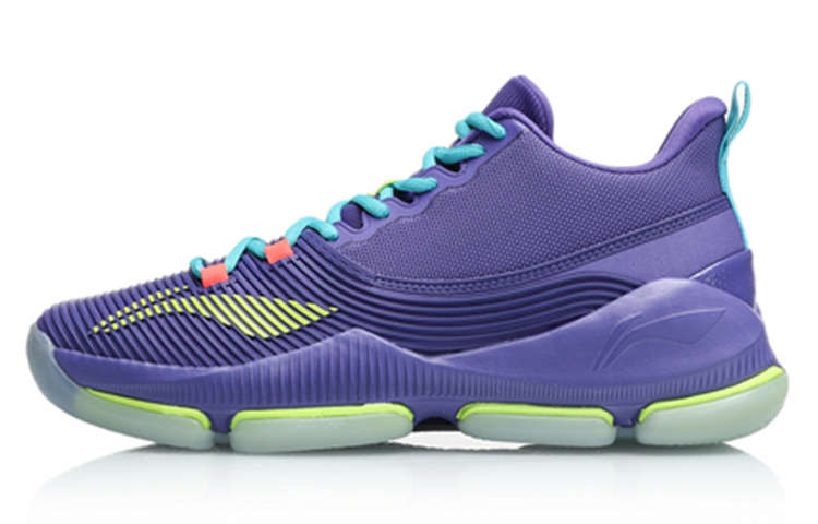 Li-Ning Mid-Top Basketball 'Purple' ABPN041-1