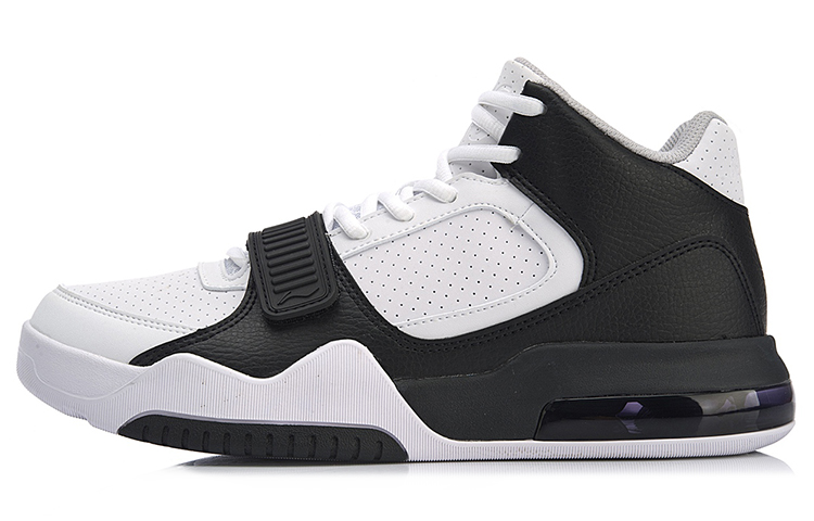 Li-Ning Mid-Top Basketball 'White Black' AGBN025-2