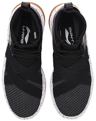 Li-Ning Mid-Top Running ''Inktspat Zwart'' AGLM031-1 Shop Li-Ning Mid-Top Running ''Inktspat Zwart'' AGLM031-1