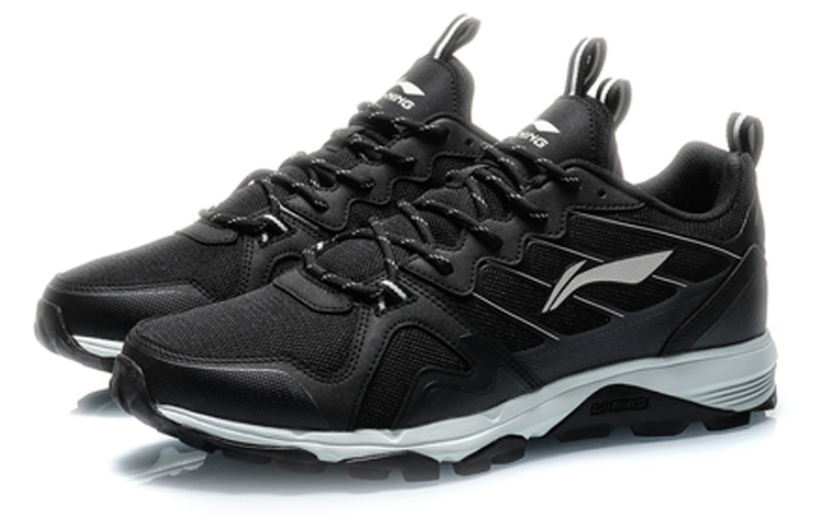 Lookbook Li-Ning Trail Running Mi-Haut ''Noir Standard'' ARDQ005-4