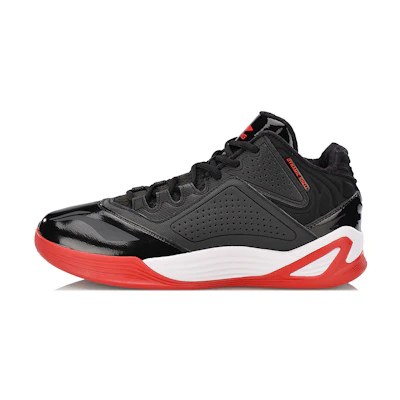 Li-Ning Mid 'Black Red' Basketball Shoes 'Quicksand Pack'