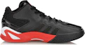 Order Li-Ning Mid 'Hitam Merah' Kasut Bola Keranjang 'Pek Pasir Pantas' ABPN005-2