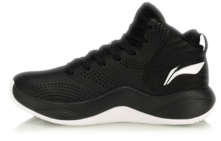 Li-Ning Mid Tops Basketball Shoe Fleece Lined Version ABPP039-1