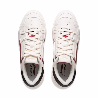 Li-Ning Moon White 2.0 'White Red Gum' AGCU275-2 Shop Li-Ning Moon White 2.0 'White Red Gum' AGCU275-2