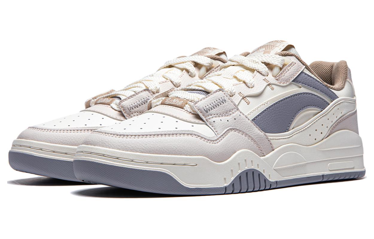 Lookbook Li-Ning Moon White 'Blanco Nieve Gris' AGCS251-37