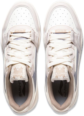 Li-Ning Moon White 'Snow White Grey' AGCS251-37 Shop Li-Ning Moon White 'Snow White Grey' AGCS251-37