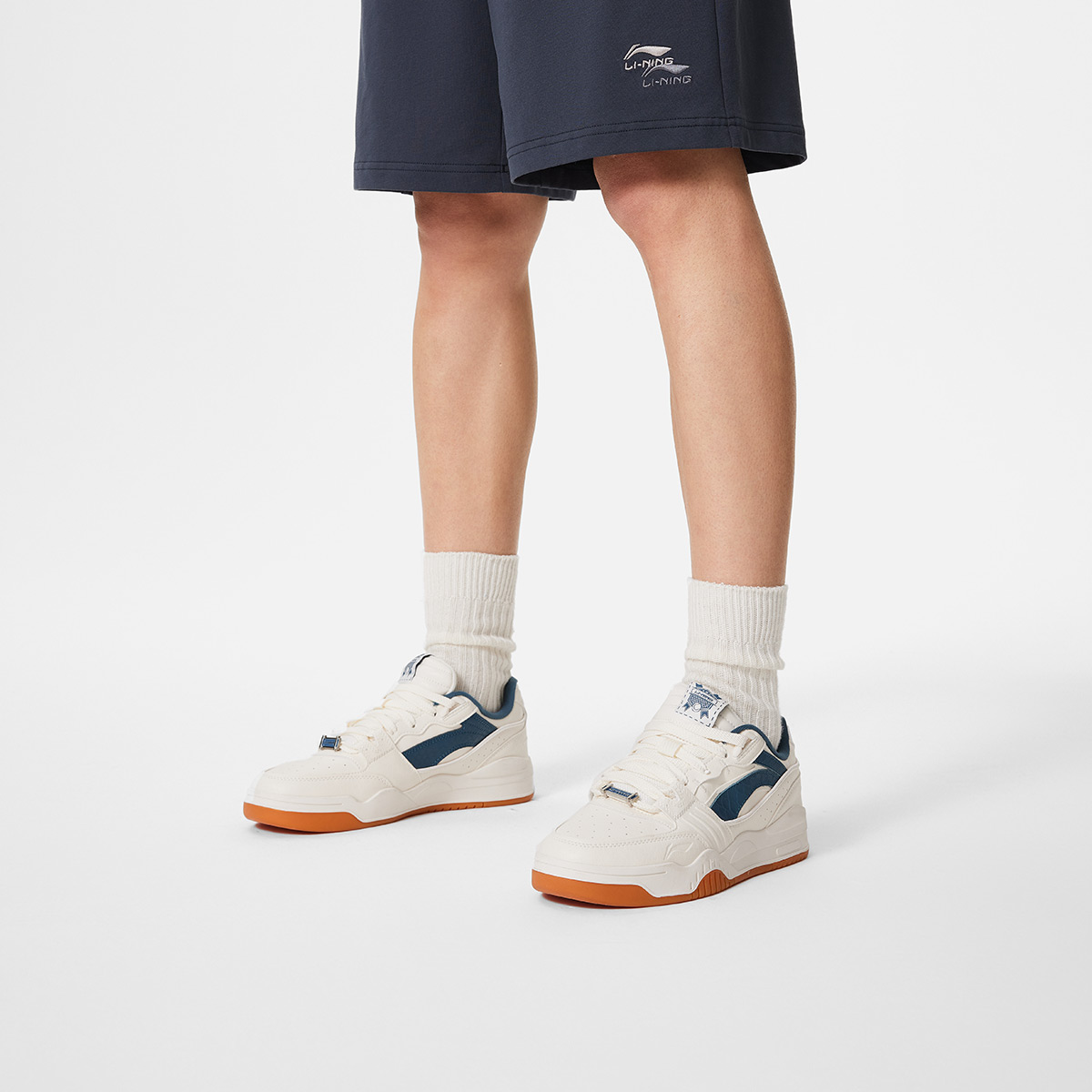 Cheap Li-Ning Moon White Dream Catching 'Putih Biru' AGCS251-9