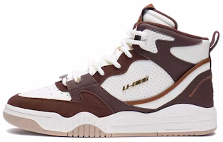 Li-Ning Moon White High 'White Brown' AGCS249-3 Li-Ning Moon White High 'White Brown' AGCS249-3