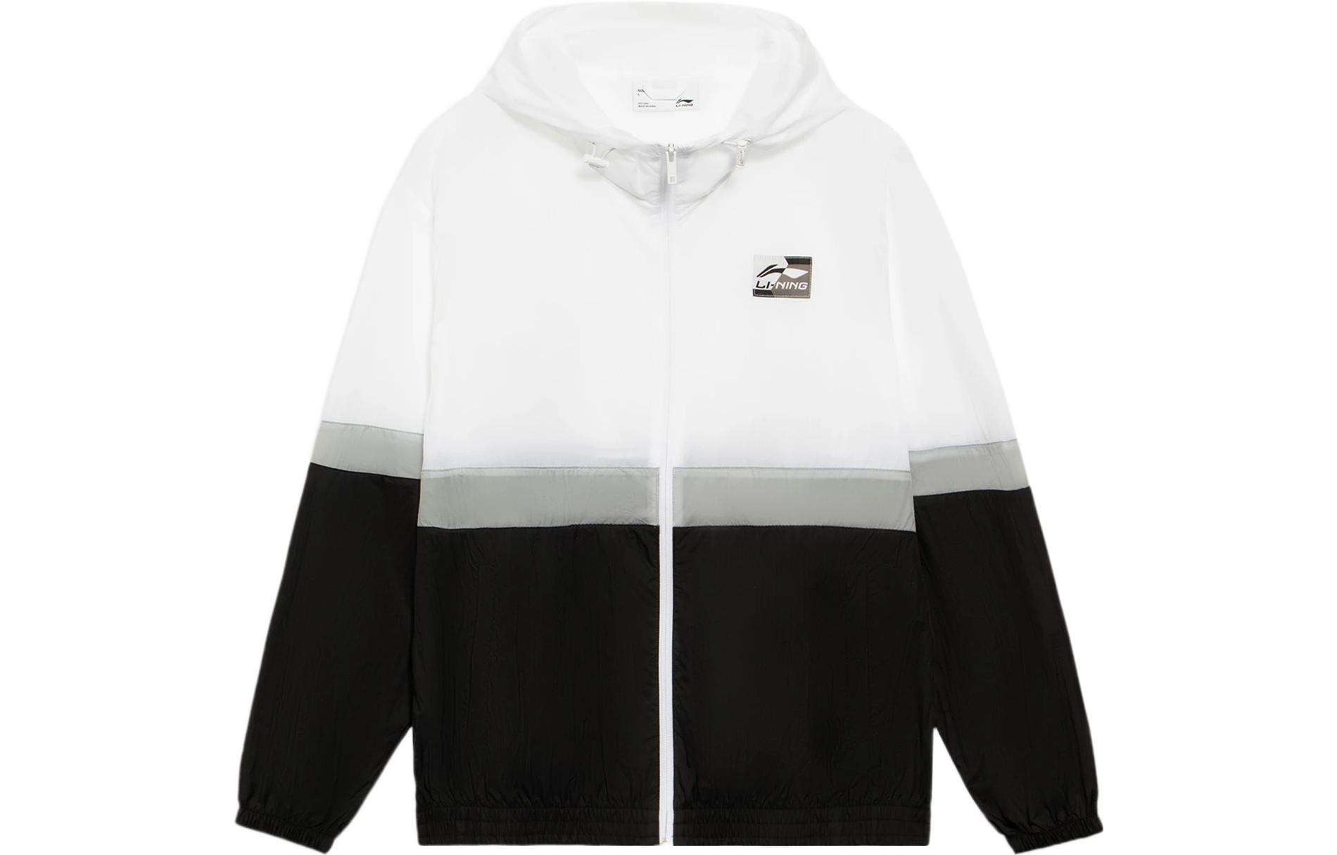 Li-Ning Multicolor Patchwork Hooded Windbreaker Jacket AFDS309-3