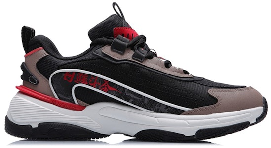 李宁星云减震防滑耐磨低帮運動休閒鞋黑棕紅 Order 李宁星云减震防滑耐磨低帮運動休閒鞋黑棕紅