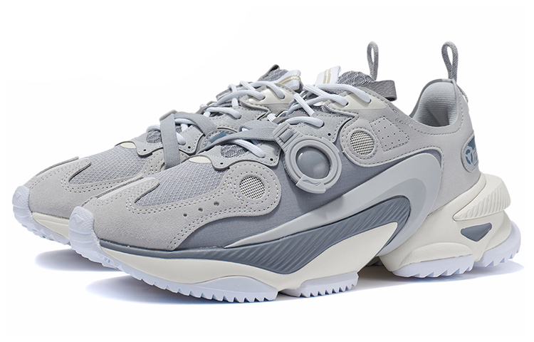 Order LiNing李寧 星雲 M1 防滑耐磨 低筒 運動休閒鞋 灰色