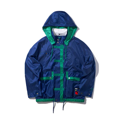 Li-Ning New York Fashion Week Color-Block Sports Jacket Blue () AFDQ139-3