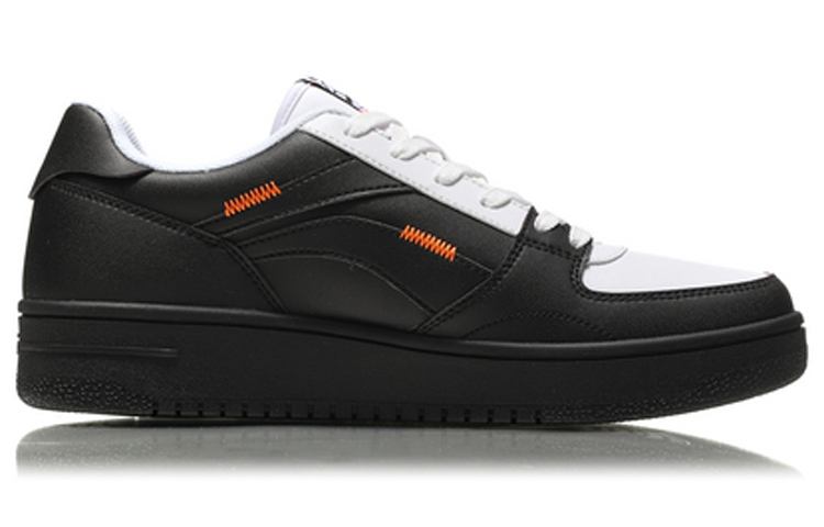 Order Li-Ning No.258 Klassieke Vrijetijdsschoen Laag ''Zwart Wit'' AGCN357-2