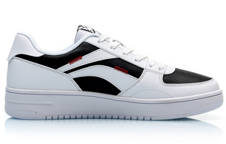 Order Li-Ning Nr.258 Klassieke Vrijetijdsschoen ''Wit Zwart'' AGCN357-5