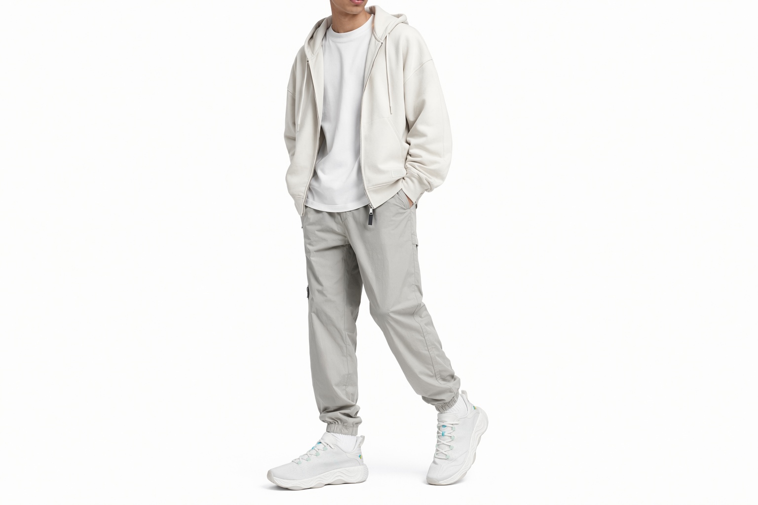 Order Li-Ning No Boundaries 3 'Champagne White' AFVS003-7